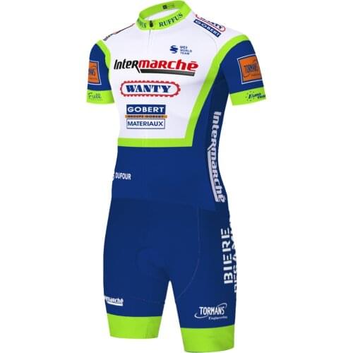 NEW wanty team cycling skinsuit 20D bicycle jumpsuit men triathlon suit racing quick dry wielerkleding heren bicycle clothing