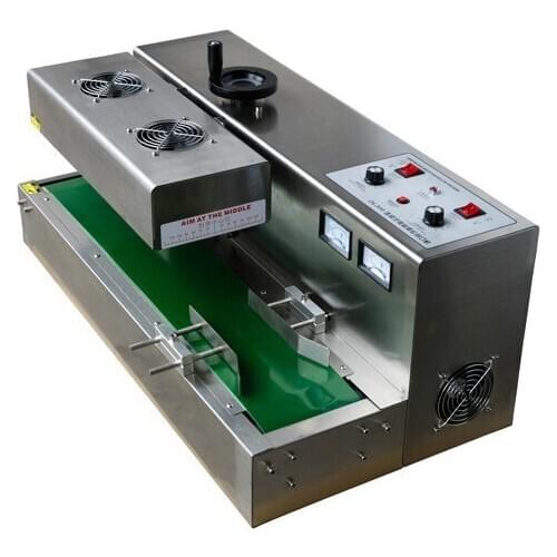 220v /110v glass bottle or plastic jar liner induction cap sealing machine