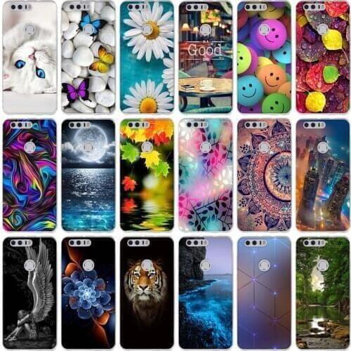 TPU Case For Coque Huawei Honor 8 Case Silicone Back Cover For Fundas Honor8 Cover Phone Cases FRD-L19 FRD-L10 FRD-L09 FRD-AL00