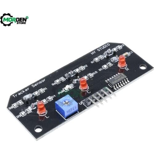 DC 5V 3 Channel Infrared IR Line Tracker Sensor Module Trio Detector Output TCRT5000 Sensor For Arduino AVR/ARM/PIC Board