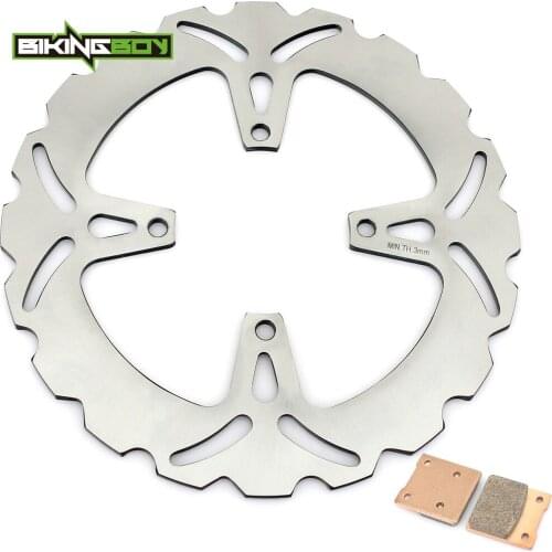 BIKINGBOY GSX 600 750 F Katana GSF 250 400 Bandit GSX 250 F Across GSX 400 Impulse GS 500 89-10 Rear Brake Disc Rotor Disk Pads