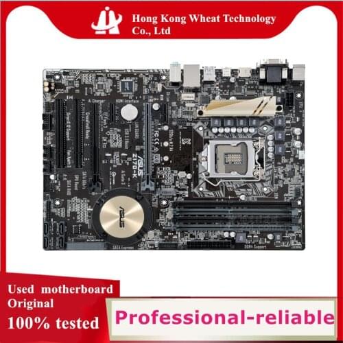 For ASUS Z170-K Motherboard Socket LGA 1151 DDR4 M.2 nvme ssd For Intel Z170 Original Desktop Used Mainboard