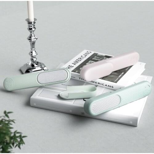 Two funcutions Pet Grooming Cleaner Dog Cat Fur Hair Lint Remover Brush With Self-Cleaning comb