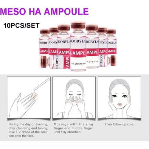 HA Collagen Hyaluronic Acid Skin Whitening Serum Microneedle Instrument Ampoule For Hyaluron Gun Hyaluron Pen Remove Wrinkles