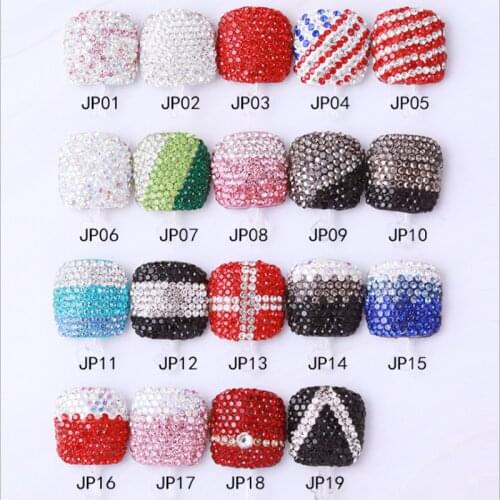 3 Pairs Artificial Toe Nails Glitter Silver Black Fake Toenail French False Nails Fashion Lady Nail Art Tips For Foot