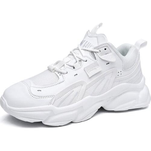 2021 Fashion Sneakers Men White Shoes Platform Trend Casual Comfortable Black Shoes Mens Chunky Sneaker Designer Free Shipping