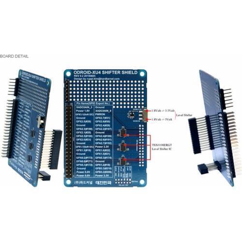 ODROID-XU4 ODROID XU4 Shifter Shield