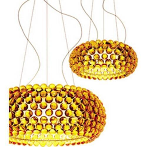 35/50/60cm Foscarini Caboche Pendant Light Patricia Urquiola Lustres Cristal lustres e pendentes Transparent/Gold Suapension