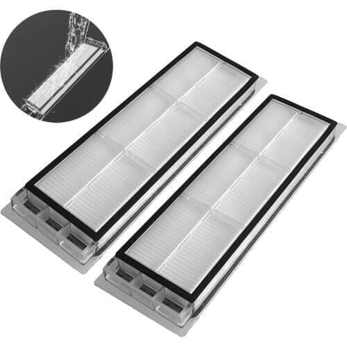 2pcs Washable HEPA Filter for XIAOMI MI Robot 1 2nd Generation Roborock Sweeping Robot Vacuum Cleaner Replacement Parts#dp4