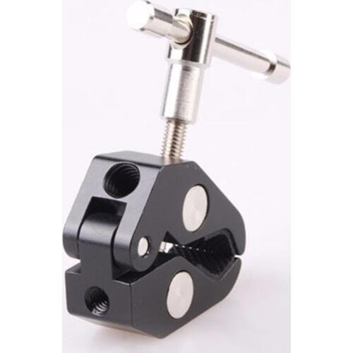 SUPON NEW Articulated Arm Crab Claw Clamp Tongs Pliers Clip Bracket for Studio Flash Light Stand Boom Camera Tripod Monopod