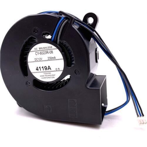 Projector blower 6CM 6023 12v 230mA CY-6023R-08 3wire projector Cooling fan