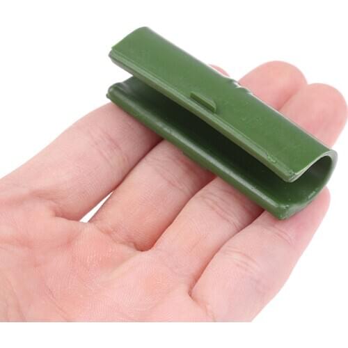 10pcs Greenhouse Frame Pipe Tube Film Clip Clamp Garden Shade Net Accessories Plastic Film Fixed Fittings Garden Shelf Clip
