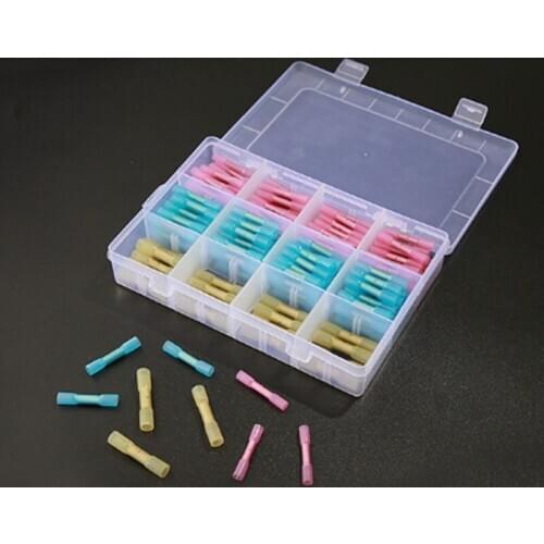 40pcs/lot BHT1.25 BHT2 BHT5.5 Heat shrinkable waterproof intermediate terminal wire connector dropshiping