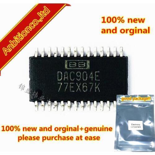 5pcs 100% new and orginal DAC904E DAC904E TSSOP28 14-Bit, 165MSPS DIGITAL-TO-ANALOG CONVERTER in stock
