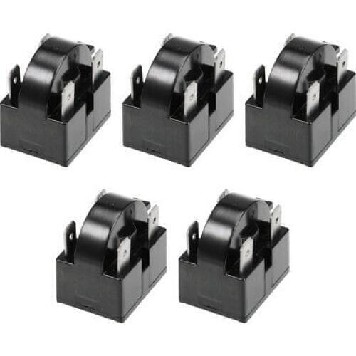5 Pcs 12 Ohm 4 Pin Refrigerator PTC Starter Relay