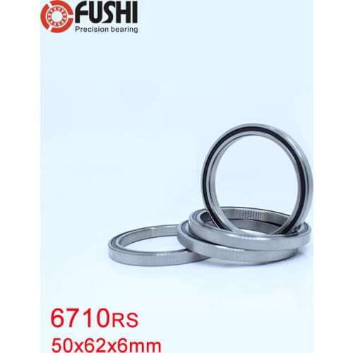 6710 2RS Bearing 50*62*6 mm ( 4 PCS ) ABEC-1 Slim Thin Section 61710RS 6710 RS Ball Bearings 6710RS