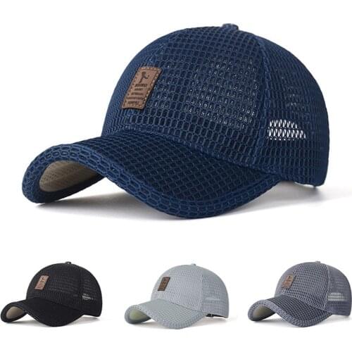 Logo Printed Mens Baseball Caps Fashion Solid Color Men Hats Breathable Outdoor Sun Hat Wild Top Baseballs Cap Dropshipping