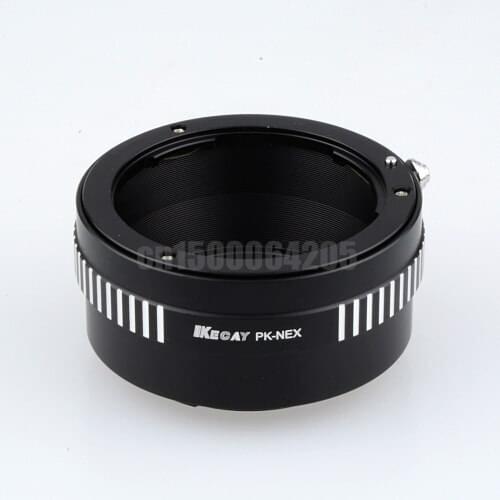 KECAY PK-NEX PK Mount Lens to NEX E Lens Mount Adapter ring For NEX-F3 Nex-5N NEX5C Nex-7 PK-NEX