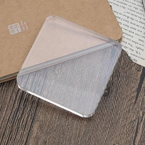 Square acrylic stamp block clear acrylic block for stamping 7.5cm x 7.5cm crafting stamp accessories