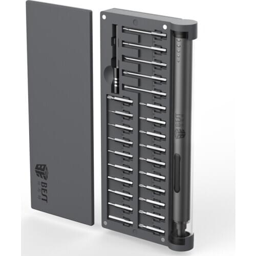 BEST Mini Electric Screwdriver Rechargeable Cordless Power Screw Driver Kit With LED Light for mobile phone laptop eyeglasses