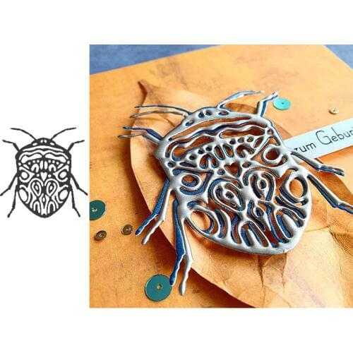 Metal cutting dies nature bug insect die cut mold Scrapbooking paper cards making paper craft knife mould stencils new 2019
