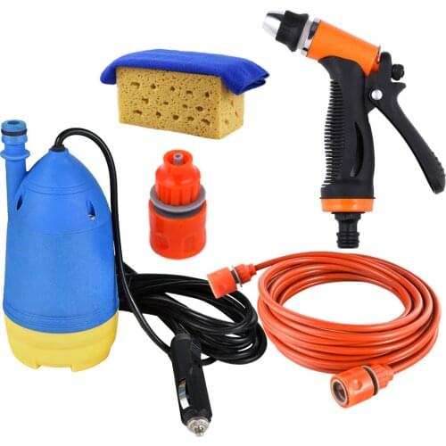 Multi Functional High Pressure Self-priming Electric Water Auto Car Washer Wash Machine Pump Spray Gun Cleaning 12V