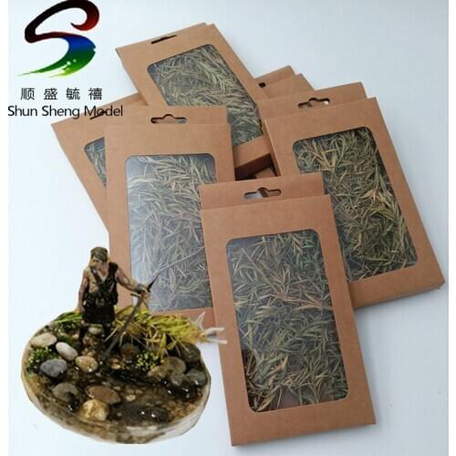 Scenario simulation tree leaf vegetation series model scene platform DIY production materials