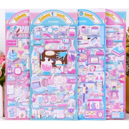 1pcs/lot Kawaii Stationery Stickers science lab series Planner Decorative Mobile Stickers Scrapbooking DIY