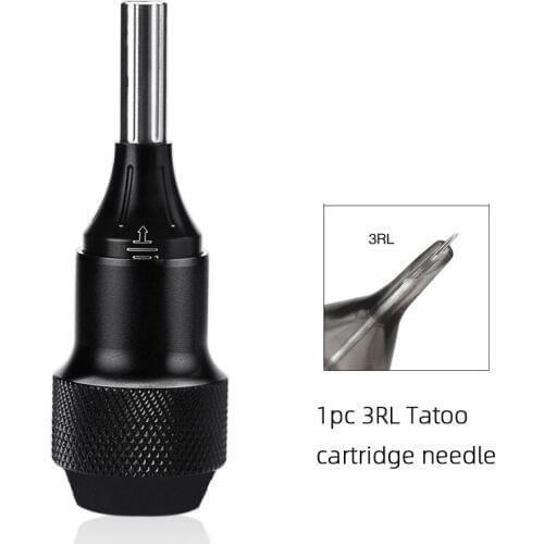 Tattoo Grip Adjustable Alloy Round Heavy Tube Tattoo Machine Gun Part Handle Professional Supply for powerful artists