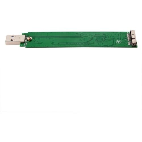 USB 3.0 to 17+7pin SSD HDD Hard Disk Cartridge Drive for 2012 Mac book Air A1465 A1466 Pro