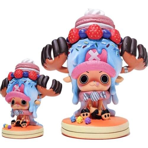 Japanese Anime Cute TONY TONY CHOPPER Model Figure Action Girls Boys Toys Car Ornaments Doll Souvenir Adult Kids Decor Xmas Gift