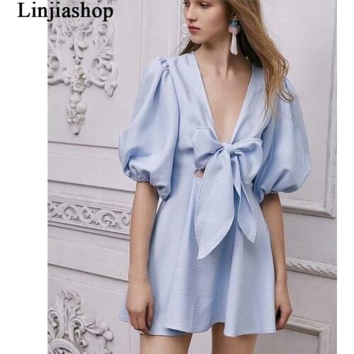 Elegant floral print mini dress woman vintage short sleeve lining fashion holiday summer dress femme vestidos