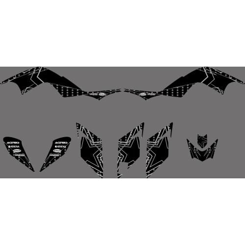 0329 New STYLE TEAM DECALS STICKERS Graphics Kits for Yamaha RAPTOR 700 ATV 2006 2007 2008 2009 2010 2011 2012 Raptor700