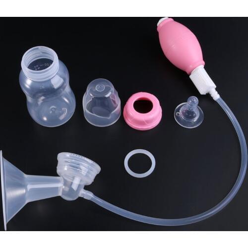 1 Set Breast Pump Manual Control Baby Feeding Newborn Bottle Powerful Nursing Mom Breastfeeding Milk Suction