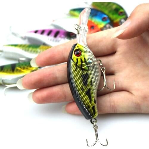 10pcs Crank Fishing Lures artificial Factory direct VIB lures 11.5g/11cm false bait bionic bait bait set