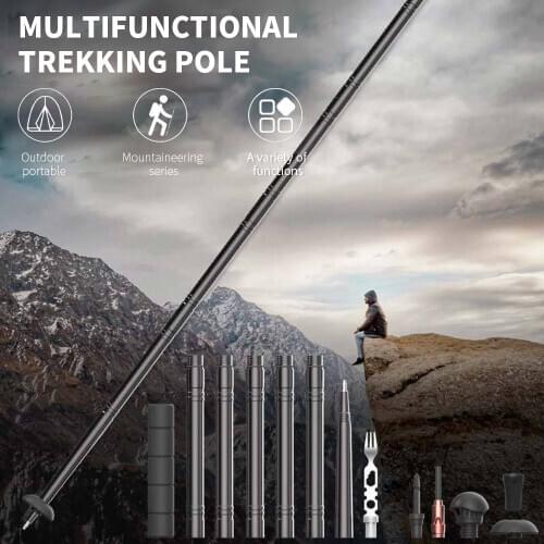 5/10pcs Trekking Pole Tip Telescopic Outdoor Camping Steel Mountaineering Stick Toe Stick Tip Head Hiking Accessories