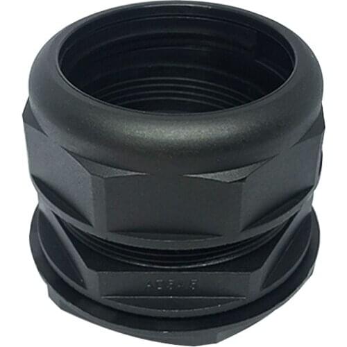 5PCS AD10 AD13 AD15.8 AD18.5 AD21.2 Plastic Nylon Hose Fitting Plastic Corrugated Pipe Joint Flexible Pipe Waterproof Connector