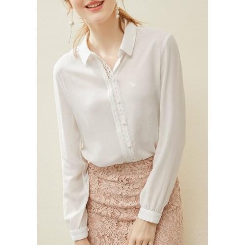AYUALIN Blue Blouses
