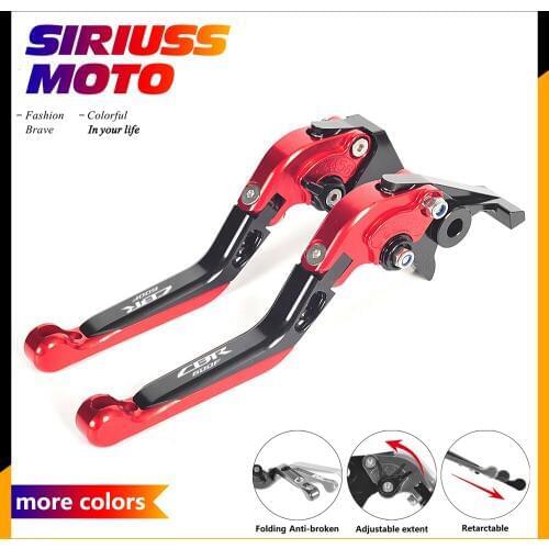 Motorcycle Motocross Extendable Brake Clutch Levers Case for Honda CBR600F CBR 600F 2011-2013