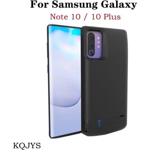 KQJYS Portable Power Bank Charging Power Case for Samsung Note10 Battery Case Battery Charger Cases for Galaxy Note 10 Plus