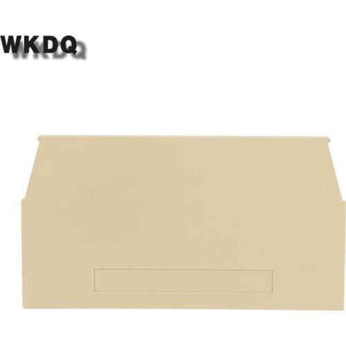 10Pcs AP WTL 6/1 End Cover Plate Weidmuller SAK Terminal Block Accessories For WTL 6/1S Terminal Blocks Connector