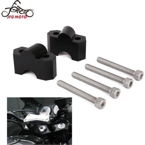 Motorcycle CNC Handlebar Riser Clamp Adapter Bar Mount For KAWASAKI Z750 2004 2005 2006-2011 Z1000 2007 2008 2009 Z 750 1000