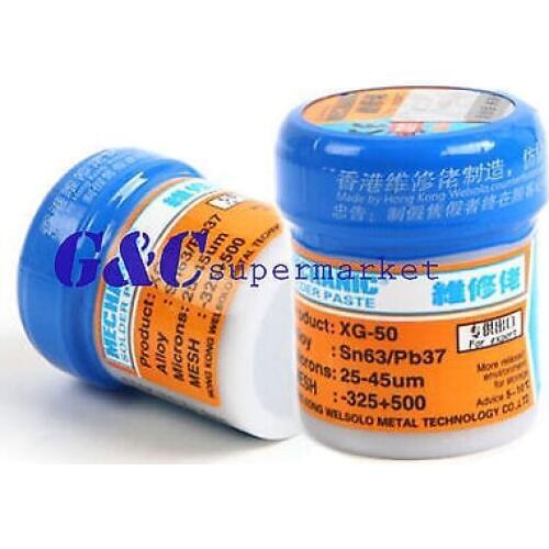 MECHANIC Reparing Solder Soldering Paste XG-50 (XG-500) 42g Sn63/Pb37 25-45um