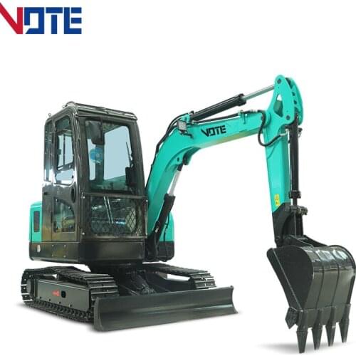 The Mini Crawler Excavator Little Vibration Hydraulic Cylinder Digger Free Shipping Color Custom