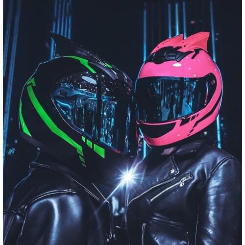 Fashion Lightweight Full Face Motorcycle Helmet for Casco Casque Motor Street Bike Racing Cycling Safety Helmet DOT Approved