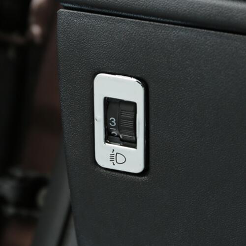 My Good Car ABS Chrome front head light switch trim frame Car styling For Citroen C3-XR C4L C4 Sega C5 Brand new Elysee