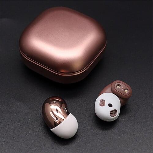 1Pair Soft Silicone Earbuds For S-AMSUNG-Galaxy Buds Live Bluetooth Earphone Candy Color Replacement Ear Protective Sleeve