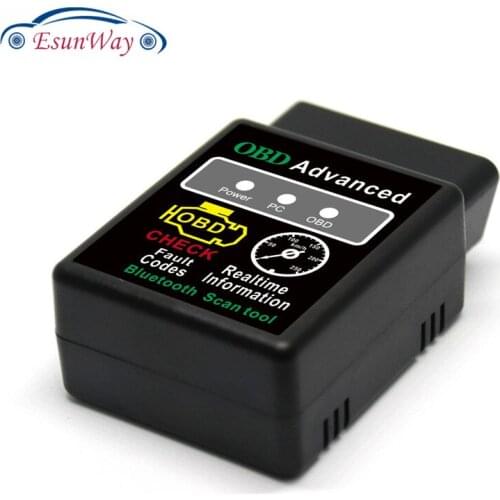 OEM Elm327 Bluetooth2.0 Obd2 Adapter ELM327 V1.5 Auto Diagnostic Tool for Obd Cars V02H2-1