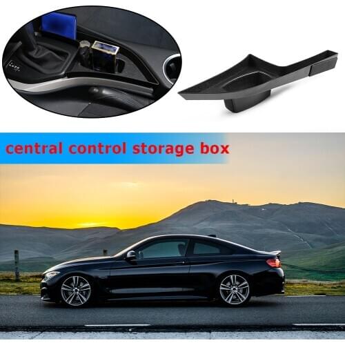 ABS Gear Shift Panel Organizer Environmental Protection and Durability Center Console Storage Box for BMW X1 E84 11-15