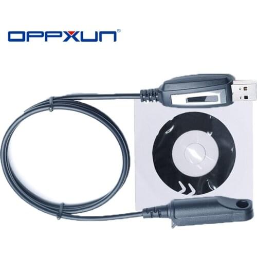 Original Baofeng Programming Cable Waterproof Polyurethane Programming Cable Cord CD For Baofeng BF-UV9R Plus Etc Walkie Talkie